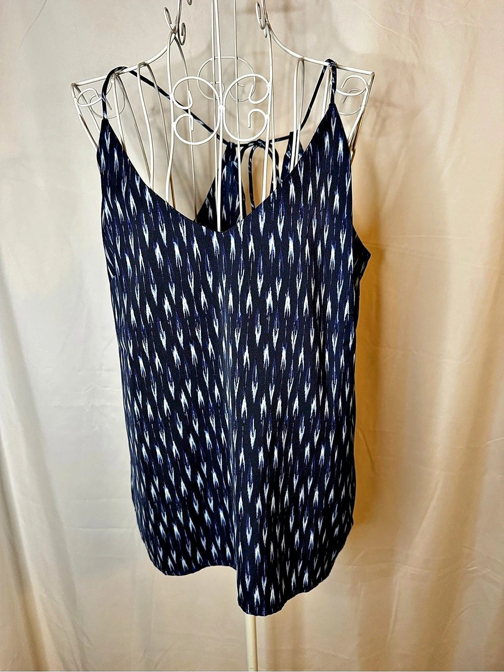 Banana Republic Abstract Print Tank Top Size Medium Like New